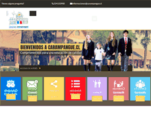 Tablet Screenshot of carampangue.cl